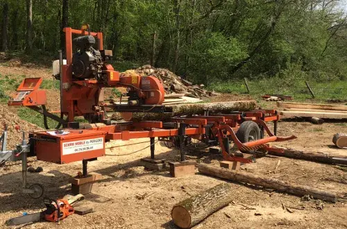 Scierie mobile du Périgord